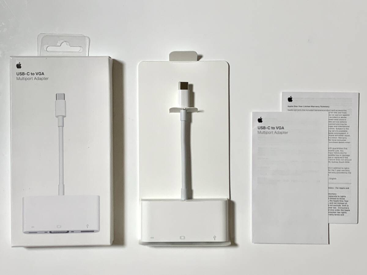 Apple USB-C to VGA Multiport Adapter アダプター