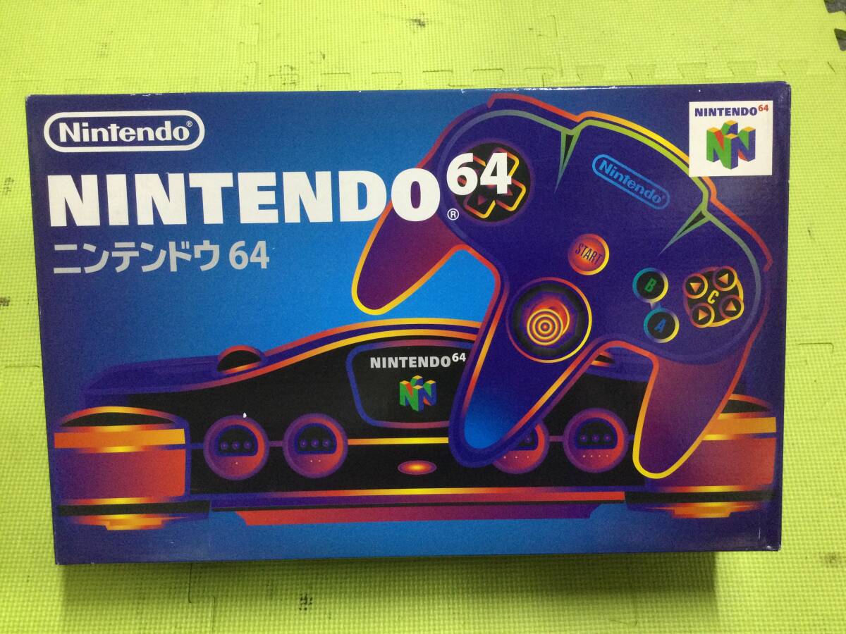 【GN5911/120/0】動作確認済★ニンテンドー64 本体セット★コントローラー付き★任天堂★ゲーム機★Nintendo★N64★箱付き★レトロゲーム★
