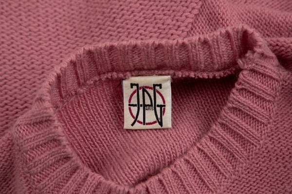 ジャンポールゴルチエJean Paul GAULTIER PARIS 半袖ニットセーター ピンクM 【レディース】