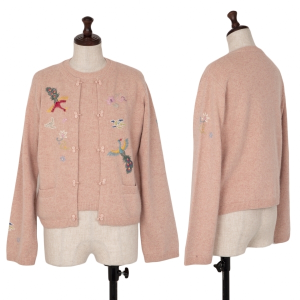 ケイタマルヤマKEITA MARUYAMA 鳳凰刺繍チャイナボタンニット ケイタマルヤマKEITA MARUYAMA 鳳凰刺繍チャイナボタンニット