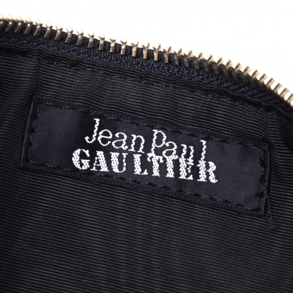  Jean-Paul Gaultier Jean Paul GAULTIER новый rose en Boss Zip сумка чёрный [ женский ]