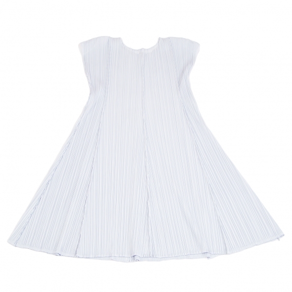 プリーツプリーズPLEATS PLEASE プリーツアウトシーム切替ノースリーブワンピース グレー3 【レディース】