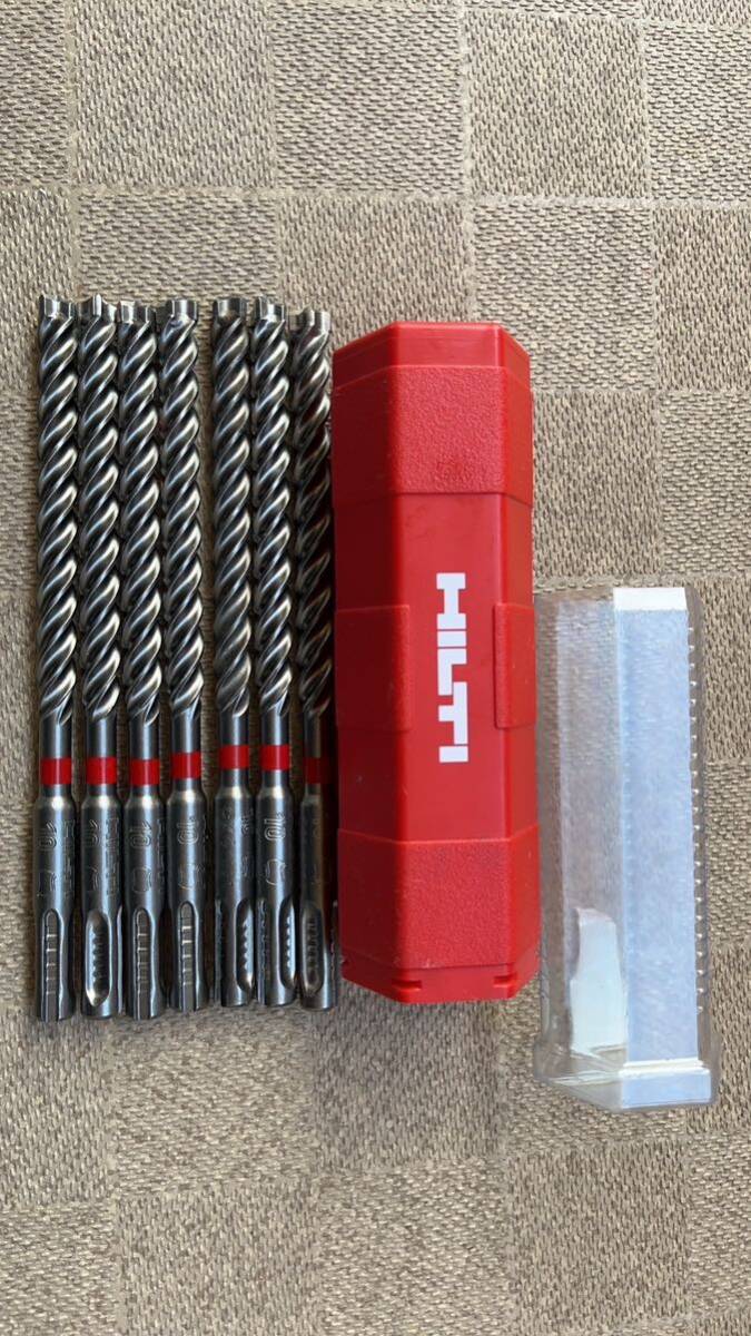 【未使用】HILTI ハンマードリルビット ヒルティ TE-CX M10 全長170 有効長100 7本セット