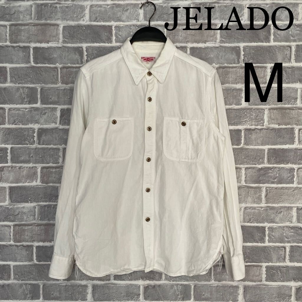 JELADO ジェラード RAIL ROADER SHIRTS 長袖ワークシャツ M