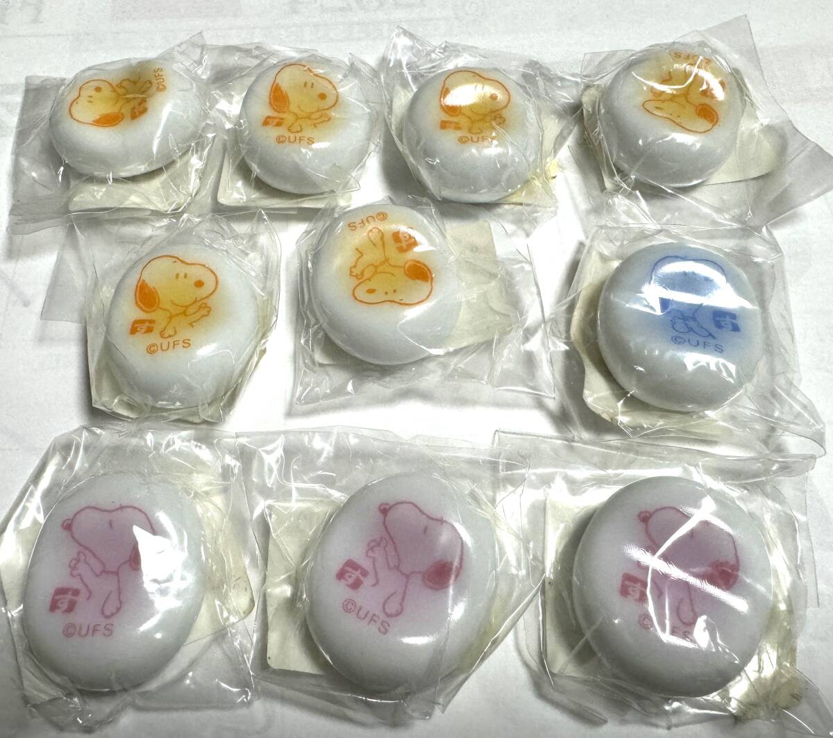 10個　スヌーピー 箸置き ピーナッツ 豆箸置