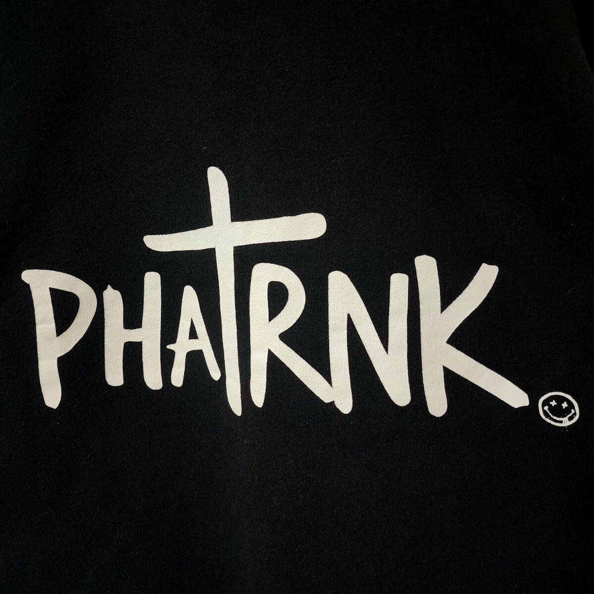 PHATRNK ファットランク スウェット ブラック バックロゴ ワン
