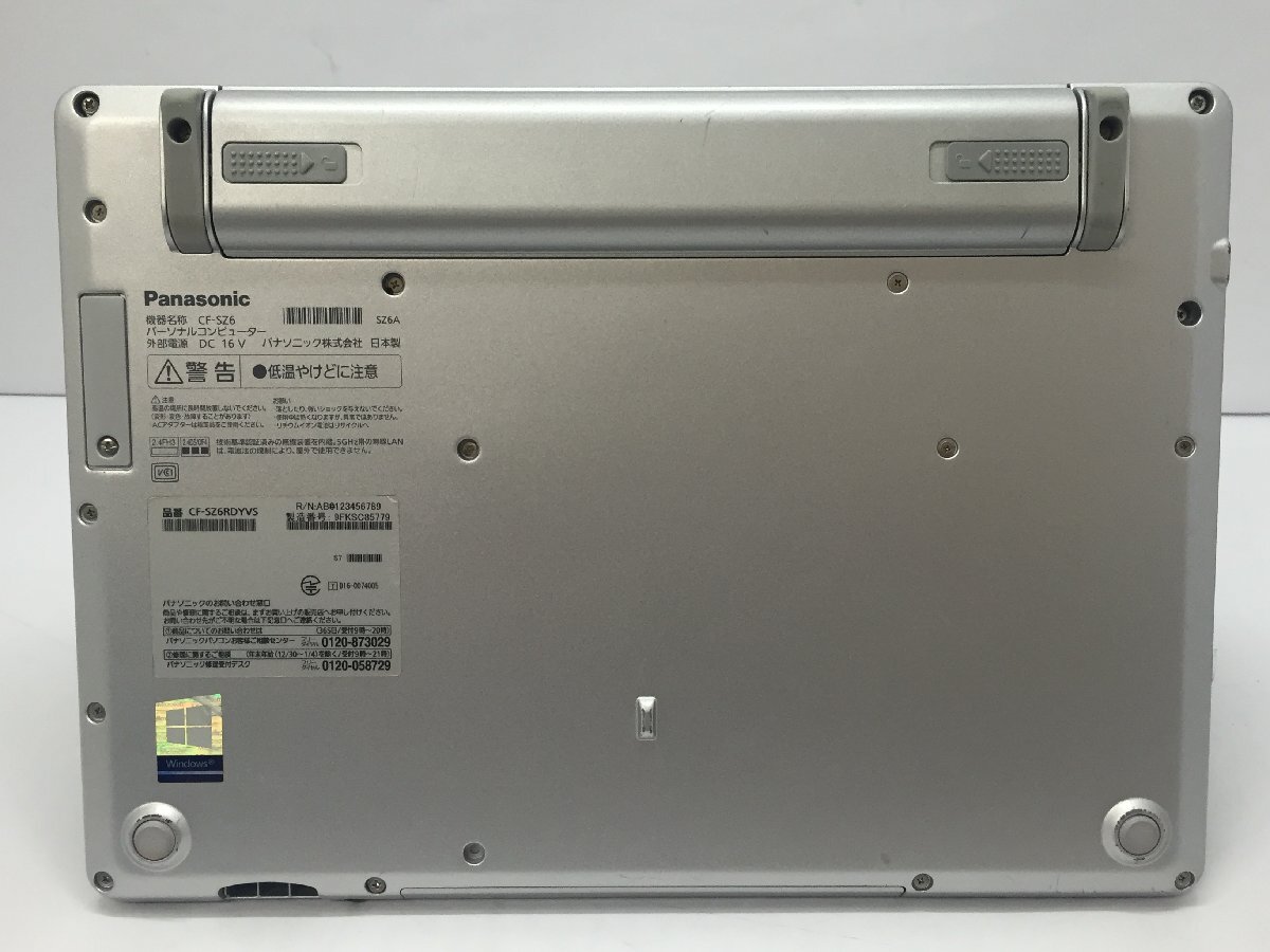  Junk / Panasonic CF-SZ6RDYVS Intel Core i5-7300U память 8.19GB SSD256.06GB [G29934]