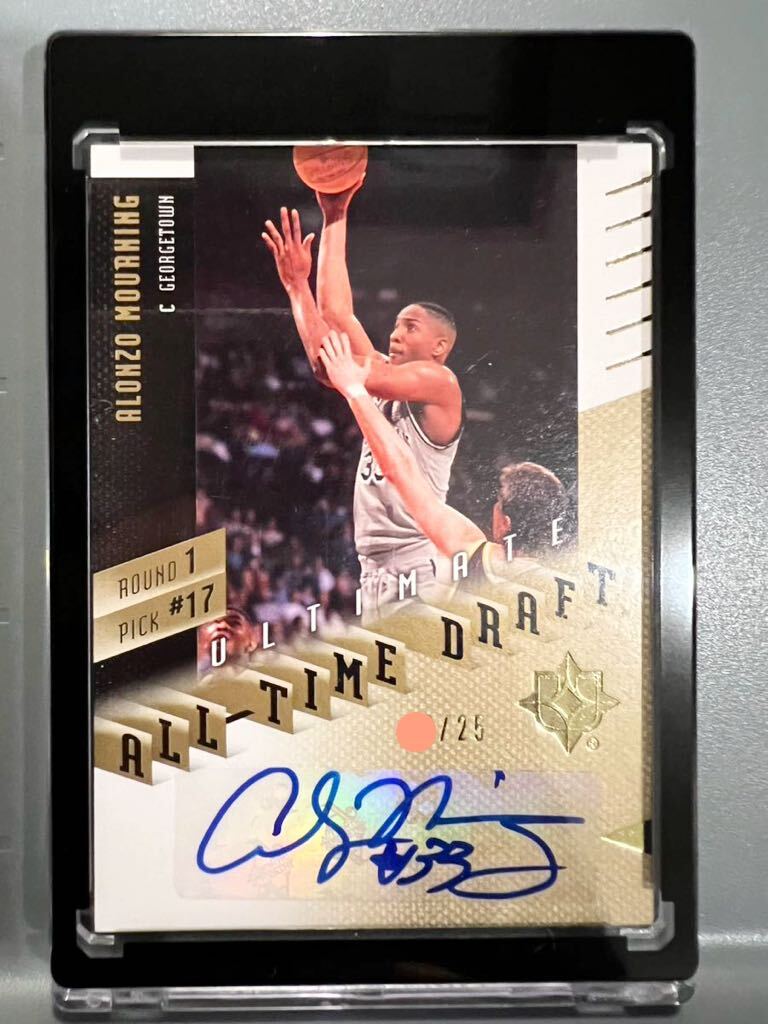 最高級/25 Auto Upper Deck Ultimate Alonzo Mourning アロンゾ