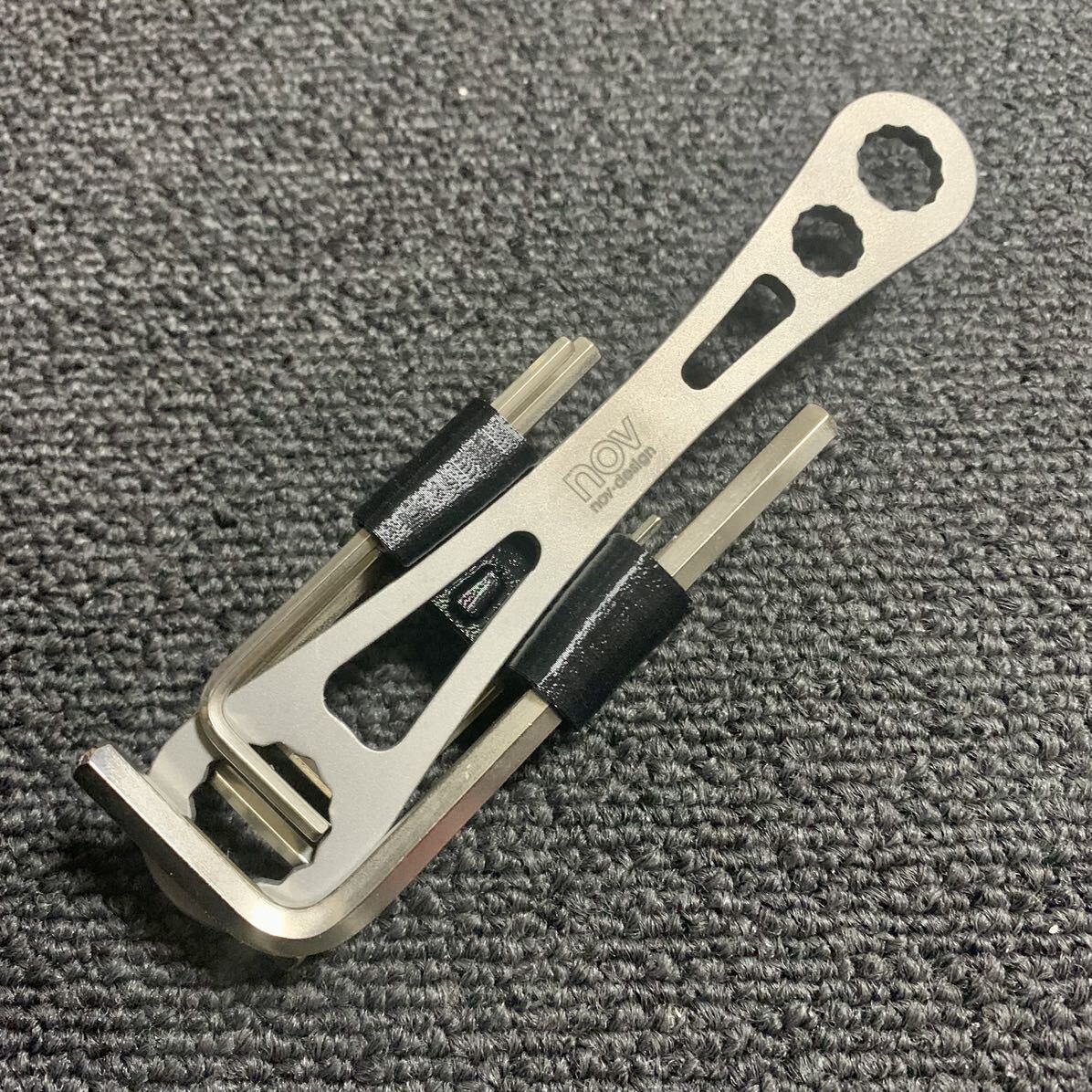 ランキング第1位 nov swiss製六角 PB 13mm Brompton用ツールキット design製 マルチツール