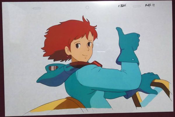 スタジオジブリ 風の谷のナウシカ 直筆背景画 セル画 11 スタジオジブリ風の谷のナウシカ直筆背景画 セル画11