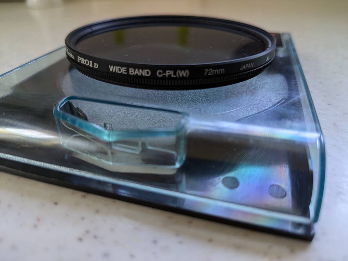 Kenko PRO1D WIDE BAND wideband C-PL (W) 72mm ケンコー 薄枠