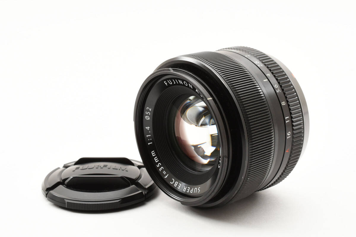 FUJIFILM FUJINON ASPHERICAL LENS SUPER EBC XF 35mm F1.4 R フジフィルム フジノン 単焦点 レンズ #2752