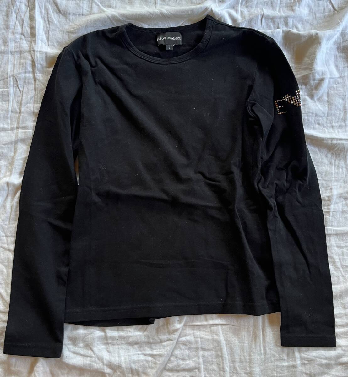 EA7 EMPOLIO ARMANI エンポリオアルマーニ 長袖Tシャツ　ラメ　定番
