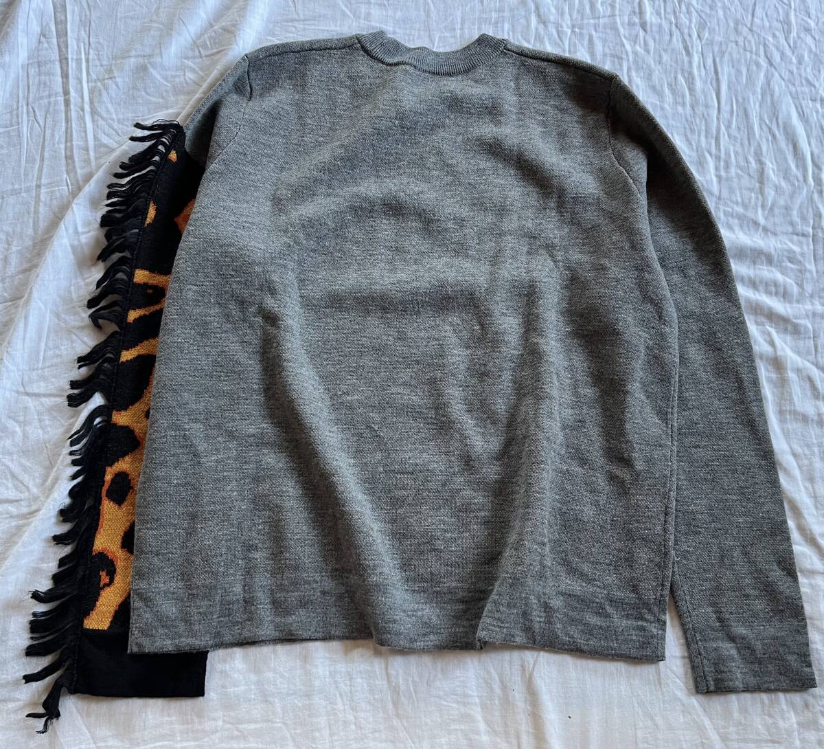Paul Smith ポールスミス セーター ニット グレイ ウール キリン Paul Smith ポールスミス セーター ニット グレイ ウール キリン