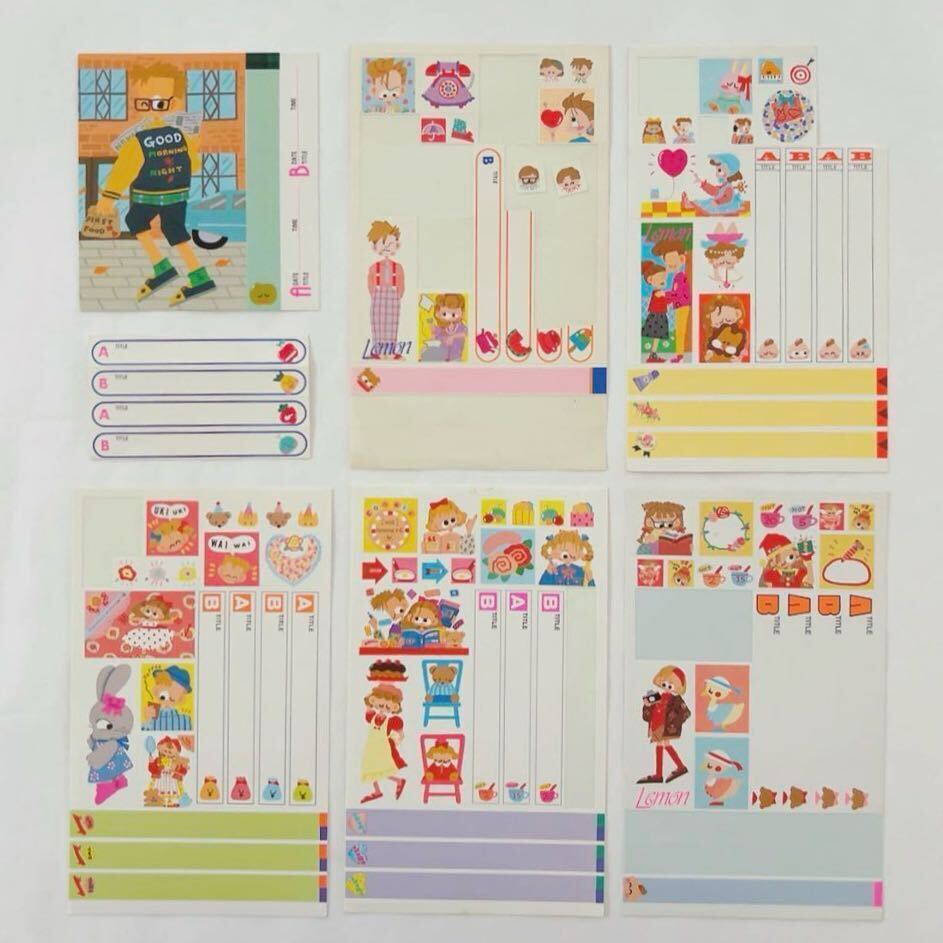 昭和レトロ カセットレーベル/Lemon Village 雑誌Lemon付録 昭和レトロ カセットレーベル/Lemon Village 雑誌Lemon付録