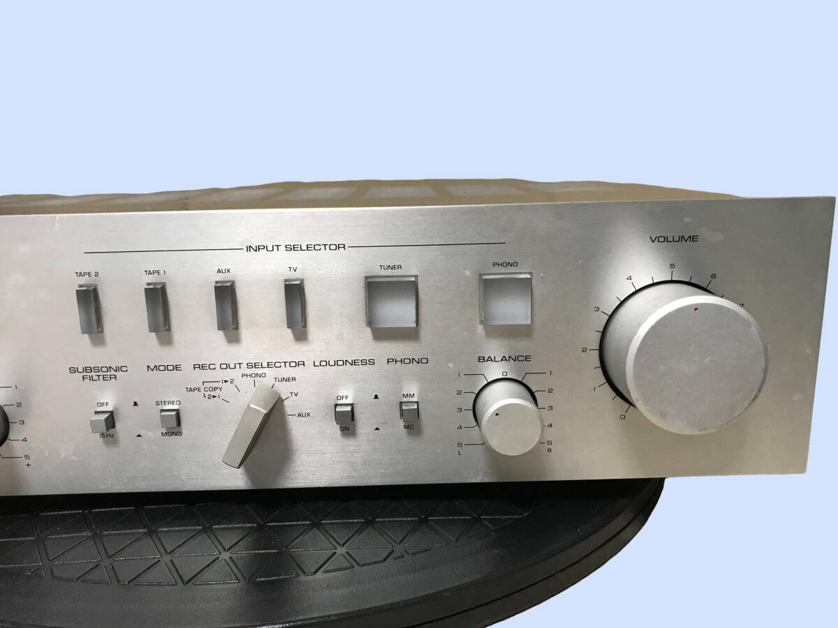 M4018 YAMAHA プリメインアンプ A-5 ジャンク品 全国送料無料