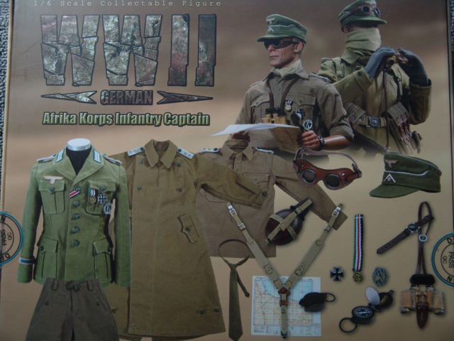 未開封新品』DID 製:1/6 WWII ドイツ軍 アフリカ軍団大尉 Wilhem 未開封新品』DID 製:1/6 WWII ドイツ軍 アフリカ軍団大尉 Wilhem