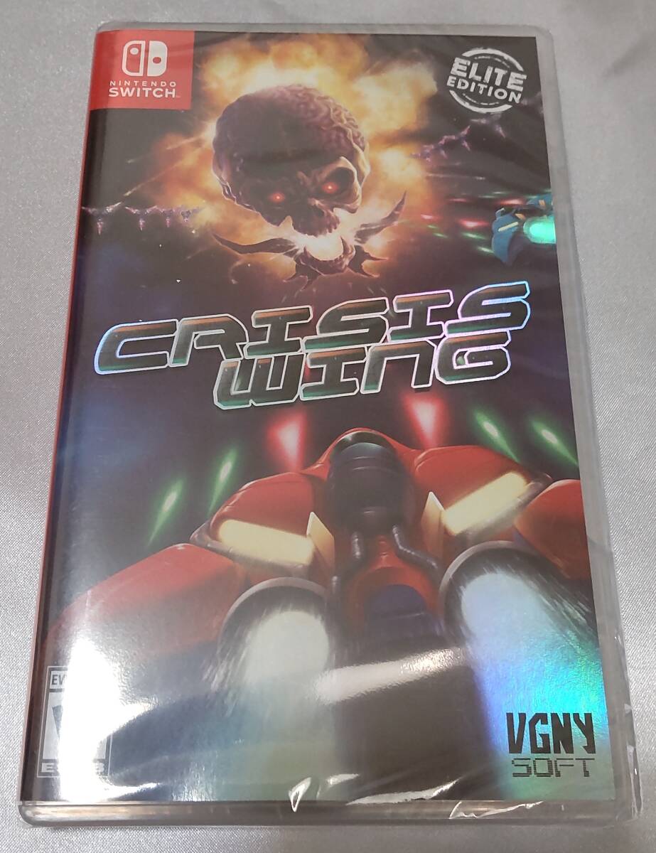 【未開封】クライシス・ウィング Crisis Wing　スイッチ　Switch　シューティングゲーム