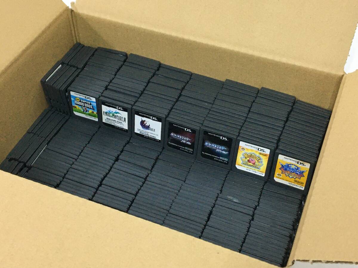 ★☆ケ615 ニンテンドー DS ソフト 大量セット 500本 まとめ売り☆★