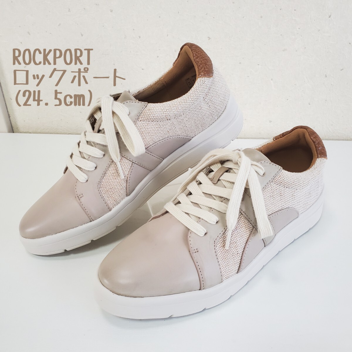 新品同様 ROCKPORT ロックポート トゥルーフレックス レザー 新品同様 ROCKPORT ロックポート トゥルーフレックス レザー