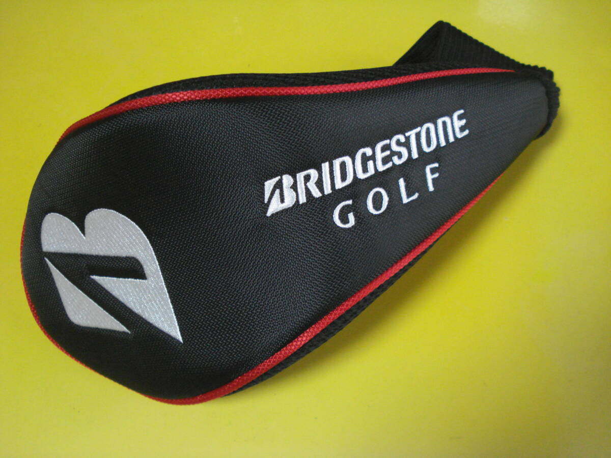 ●軽くて使いやすいサイドメッシュは流用可能！今なら4W/H5も出品中！「BRIDGESTONE GOLF」 1W用カバー BK 未使用(新品?)売切り！