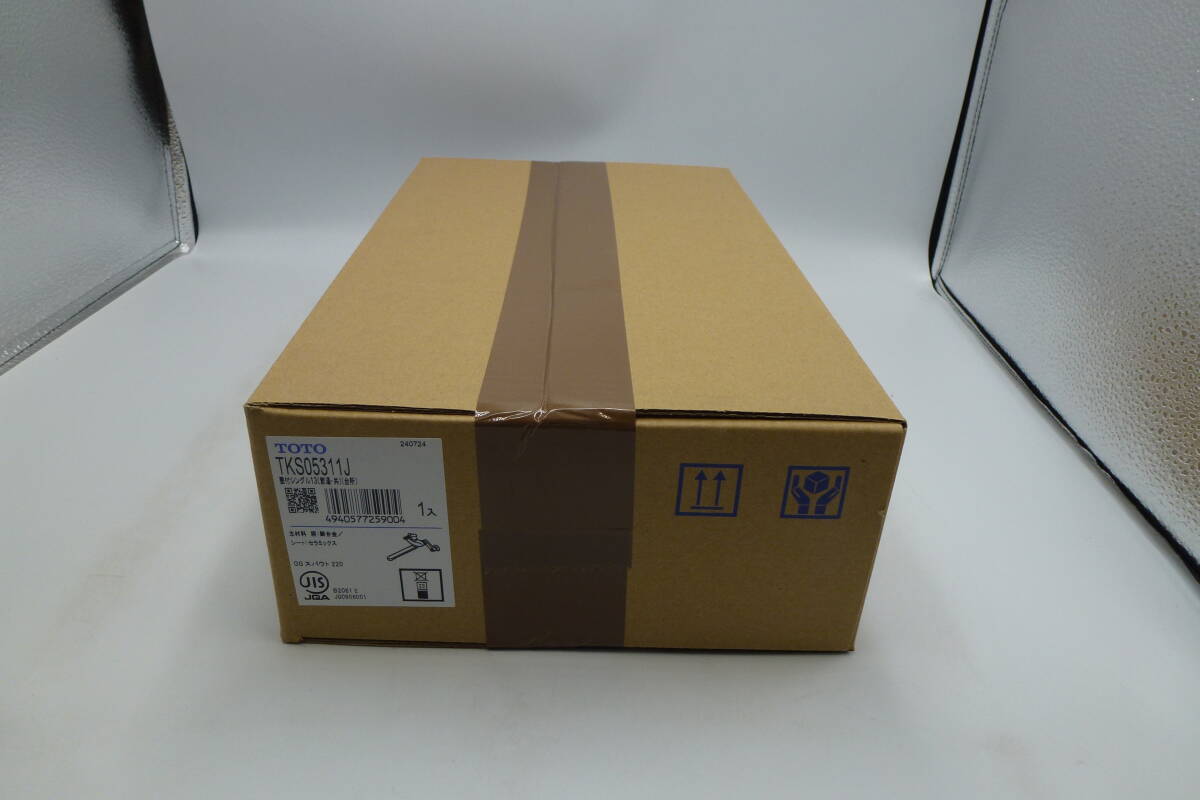 送料無料 TOTO 壁付シングル混合水栓 TKS05311J 未開封