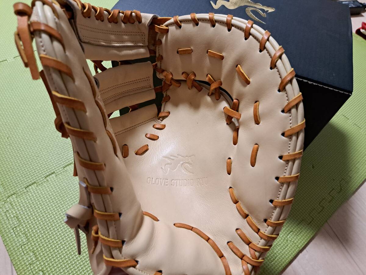 ほぼ未使用品)RYU リュウ 硬式 ファーストミット 一塁手 高校 ほぼ未使用品)RYU リュウ 硬式 ファーストミット 一塁手 高校