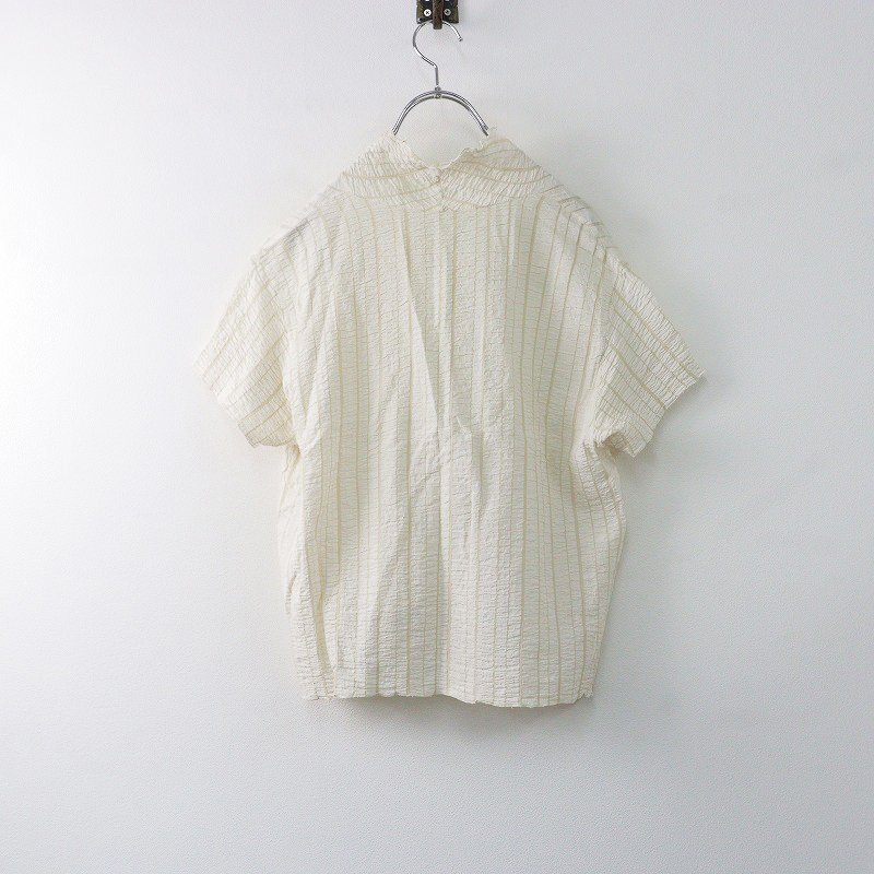 ヨーガンレール　コットンシルク刺繍 プルオーバーブラウス ヨーガンレールコットンシルク刺繍 プルオーバーブラウス