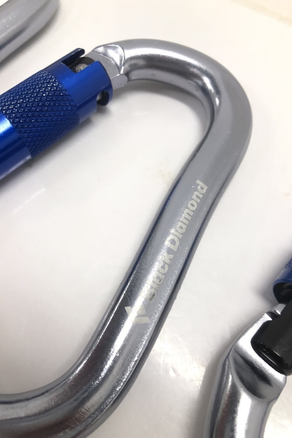 人気が高い 送料無料】東京)◇Black Diamond ブラックダイヤモンド カラビナ ロッククライミング