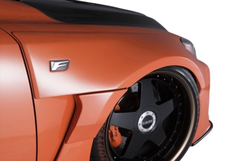 AIMGAIN 純VIP GT LEXUS レクサス 20系 IS IS-F USE20 フロントオーバーフェンダー 2007.10-2014.5 エイムゲイン フェンダー エアロ パーツ