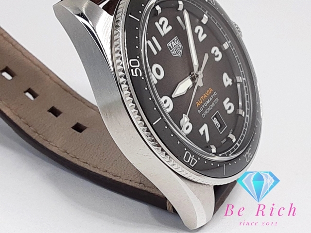  TAG Heuer TAG HEUERo-ta vi a самозаводящиеся часы мужские наручные часы Date WBE5114.FC8266 Brown затонированный [ б/у ][ бесплатная доставка ] bt2967