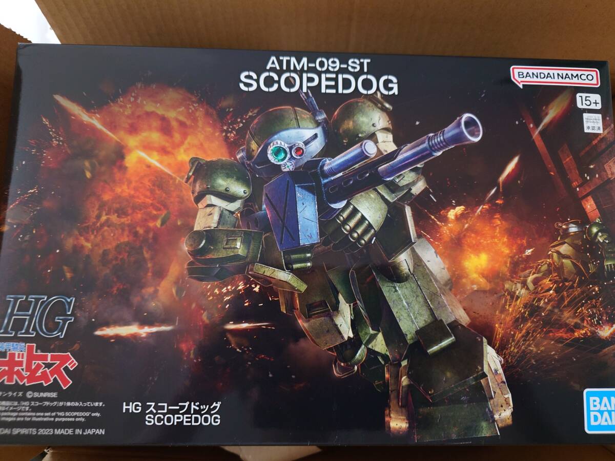 ★装甲騎兵ボトムズ★HG「スコープドッグ」＋HG「バーグラリードッグ」＋スコープドッグ用拡張パーツセット1～5