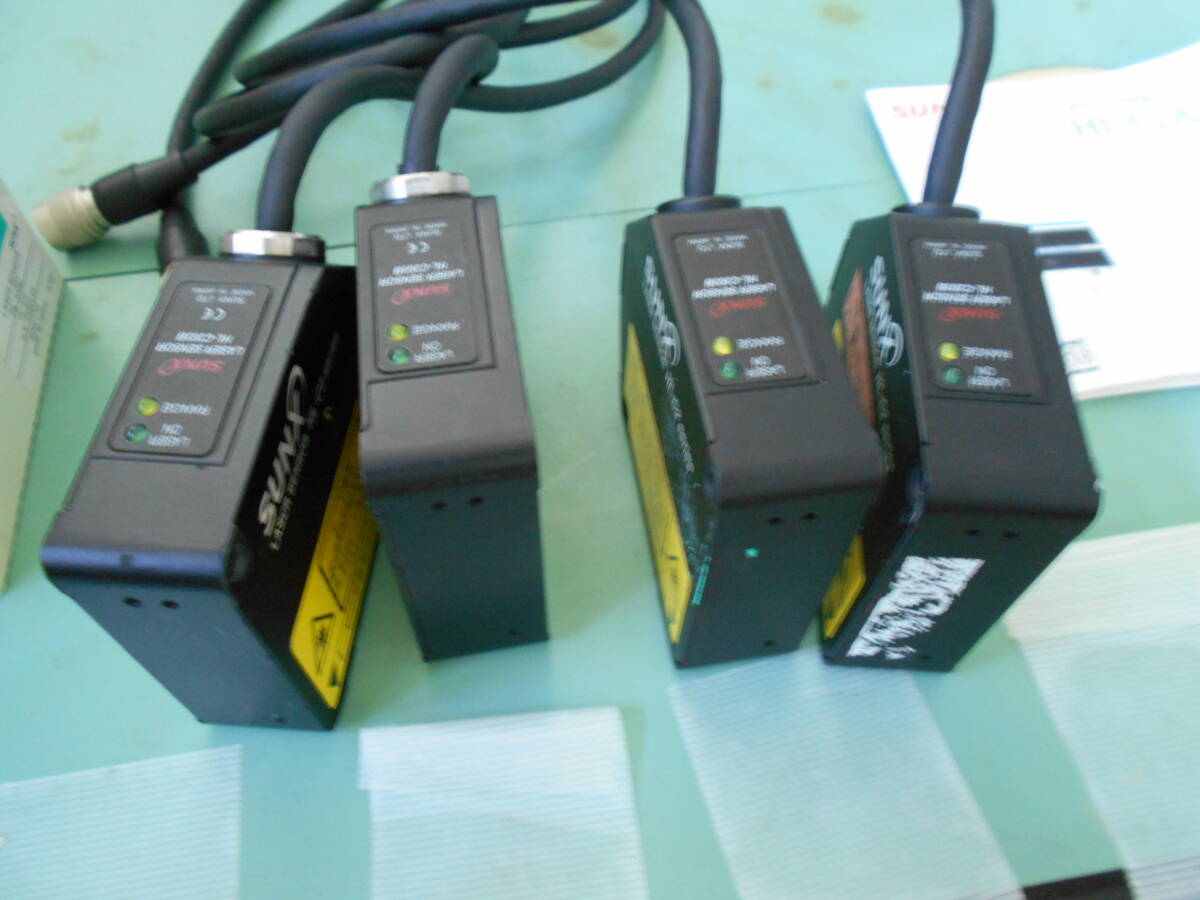 SUNX HL-C2C 2台+HL-C203B 4台 オートコリメーター(レーザー SUNX HL-C2C 2台+HL-C203B 4台 オートコリメーター(レーザー