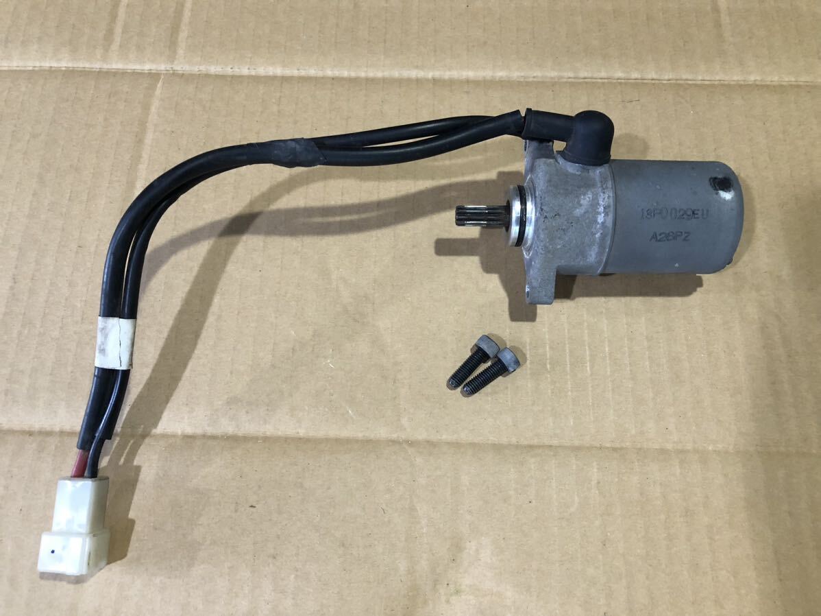 SA36J. ジョグFI 純正　セルモーター　配線付き