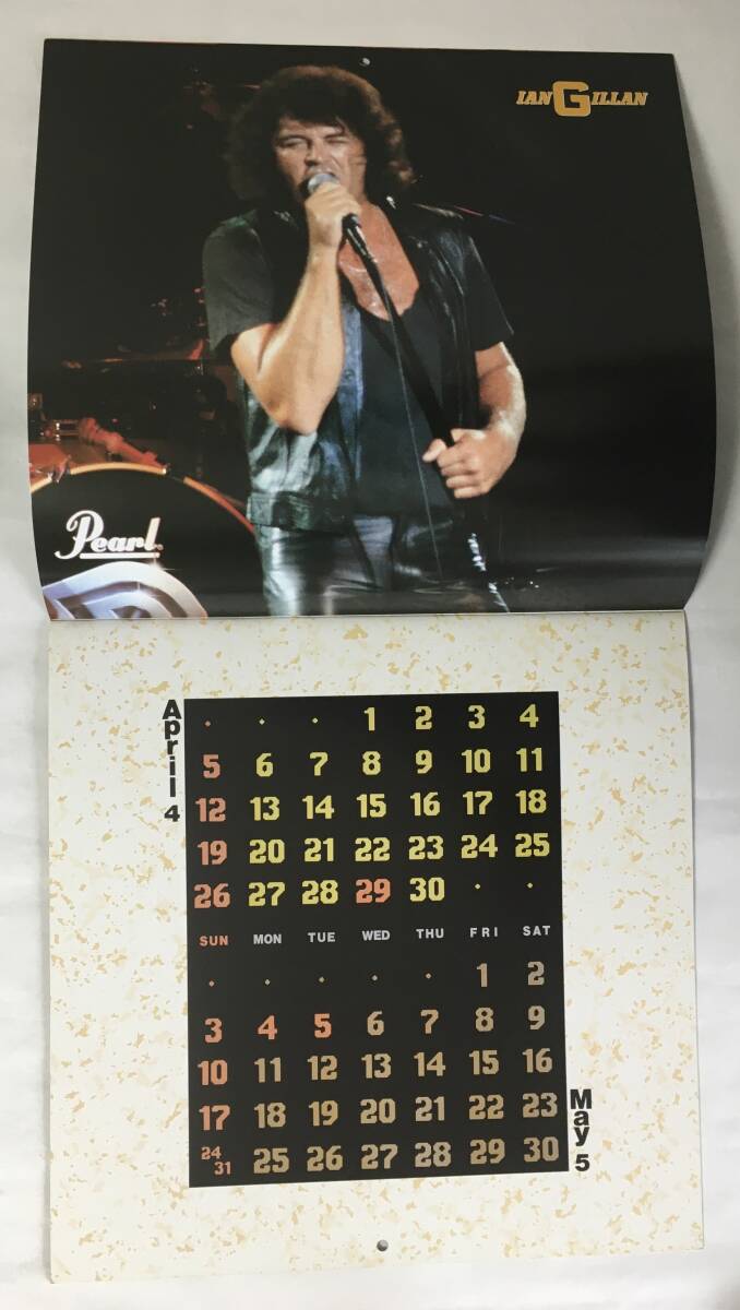 PROMO DEEP PURPLE THE HOUSE OF BLUE LIGHT не использовался постер открытка не продается календарь 