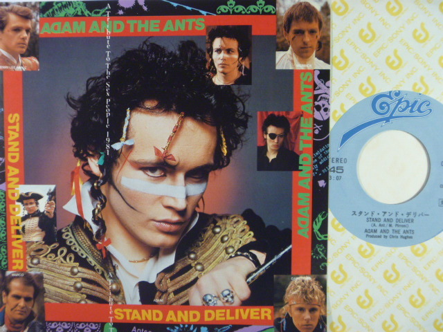 【国内盤】アダム＆ジ・アンツ Adam And The Ants／スタンド・アンド・デリバー (Epic)1981年■見本盤