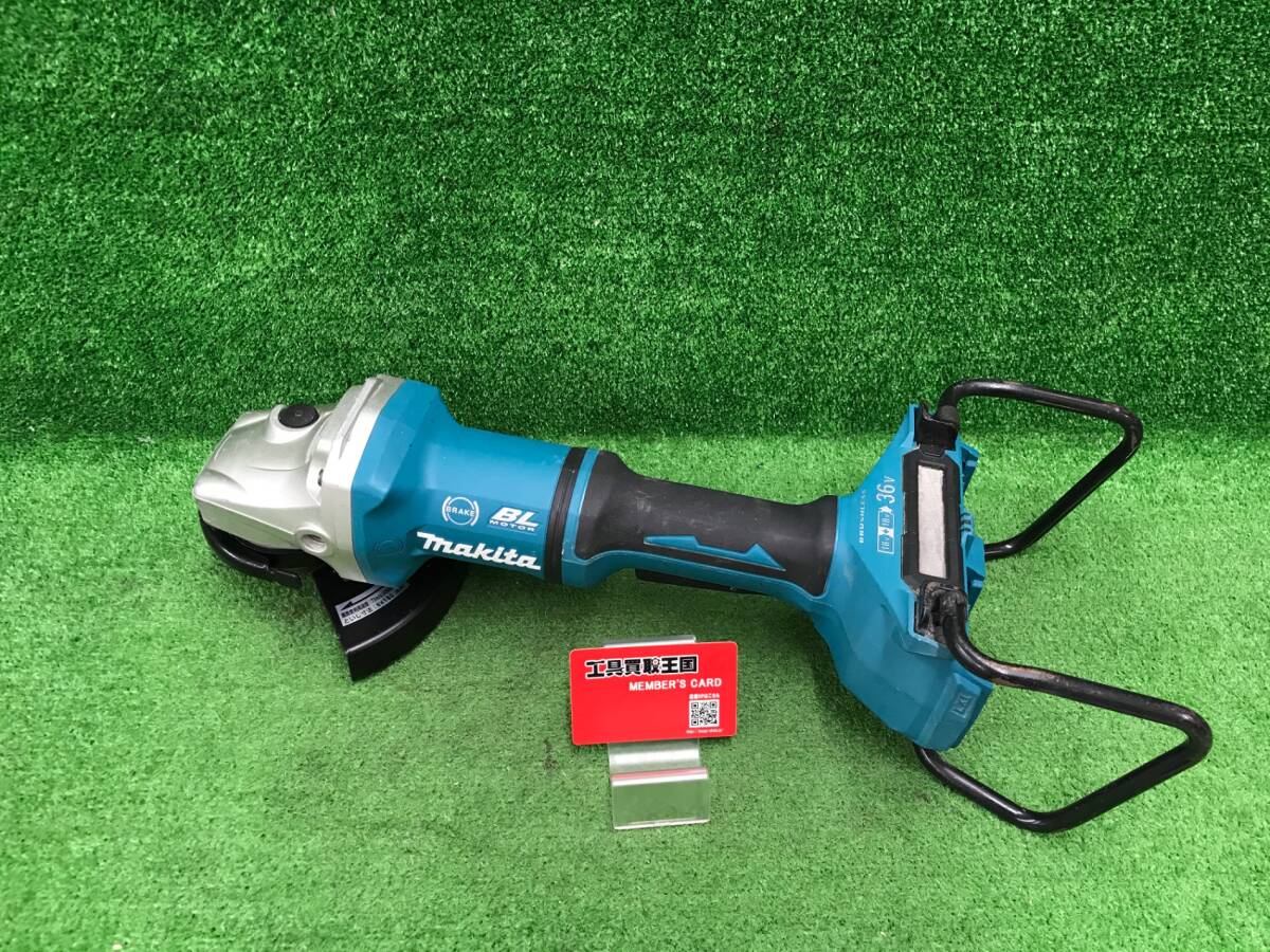 【中古品】★makita(マキタ) 18v+18v=36v180㎜充電式ディスクグラインダ (本体のみ) GA700DZ　/ITJ4T5N70JMO