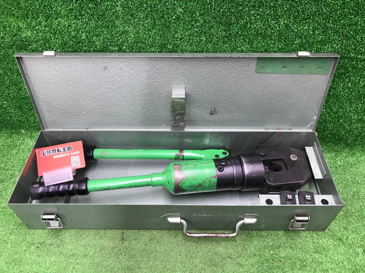 【中古品】★カクタス 手動油圧式圧着工具 S-150D　ITXUL245EFRA