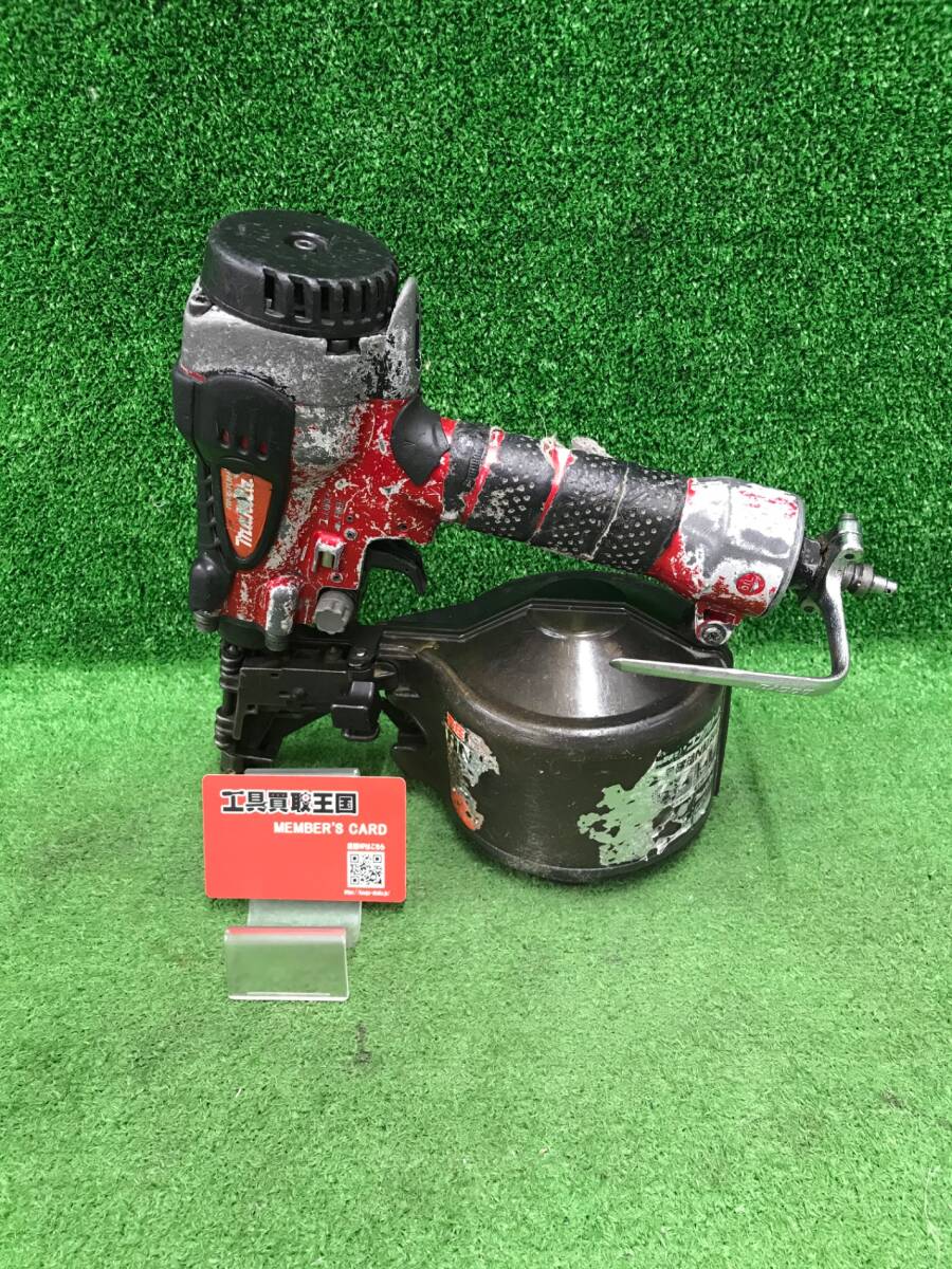 【中古品】★makita 65mmエア釘打ち機 AN610H　ITUW8L5HEQ9O