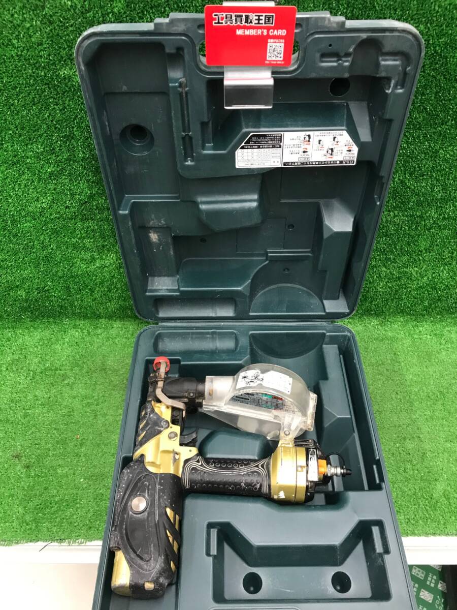 【中古品】★HiKOKI(日立工機) 41㎜高圧ねじ打機 メタリックグレー WF4H2(G)　ITH6L775XLOK