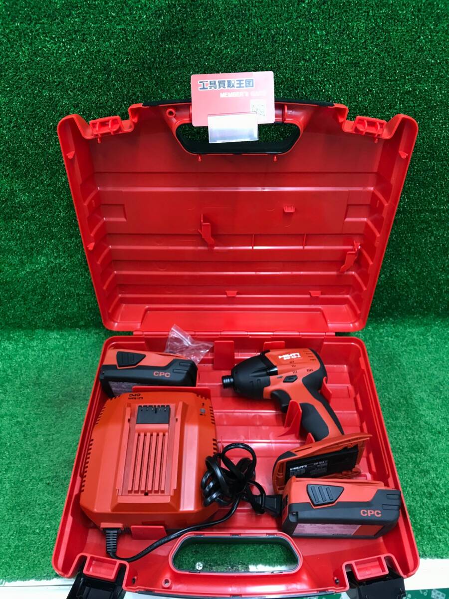 【中古品】HILTI 21.6Vコードレスインパクトドライバ SID22-A　ITPZBVRFQTFK