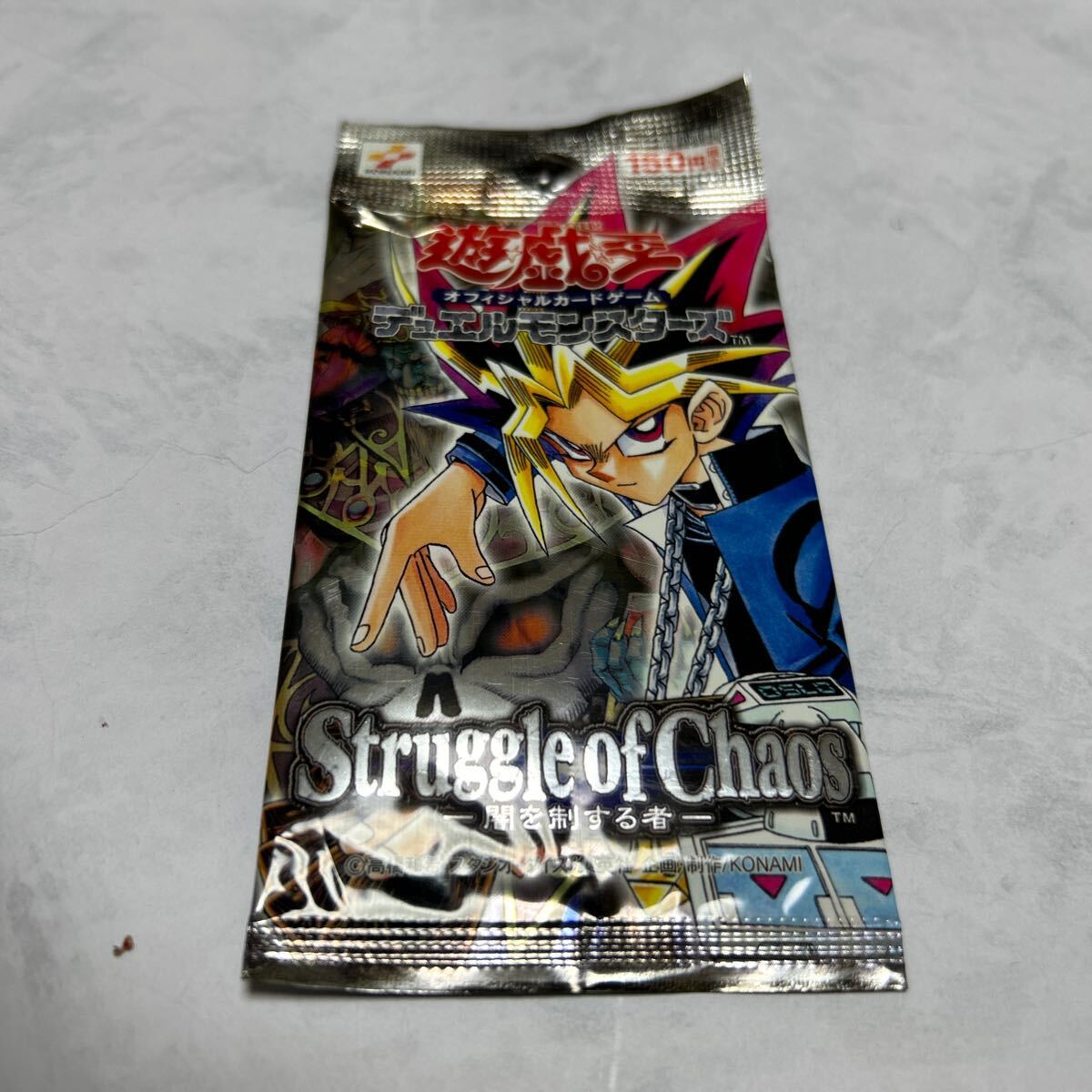 遊戯王 闇を制する者 1パック 未開封 美品 Struggle of Chaos 遊戯王 闇を制する者 1パック 未開封 美品 Struggle of Chaos