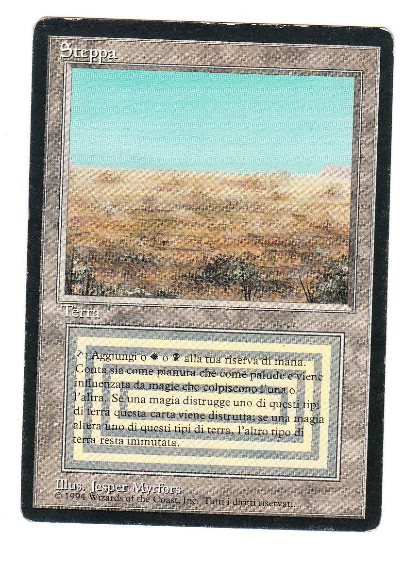 ○MTG○ RV Scrubland(黒枠伊語 インクド) その4 ゲーム ○MTG○ RV Scrubland(黒枠伊語 インクド) その4 ゲーム