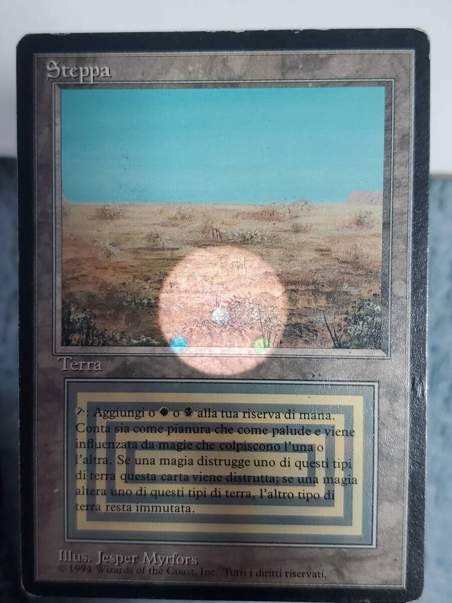今話題のアイテムを 15980円 ○MTG○ 土地 - その4 インクド) Scrubland(黒枠伊語 RV 土地