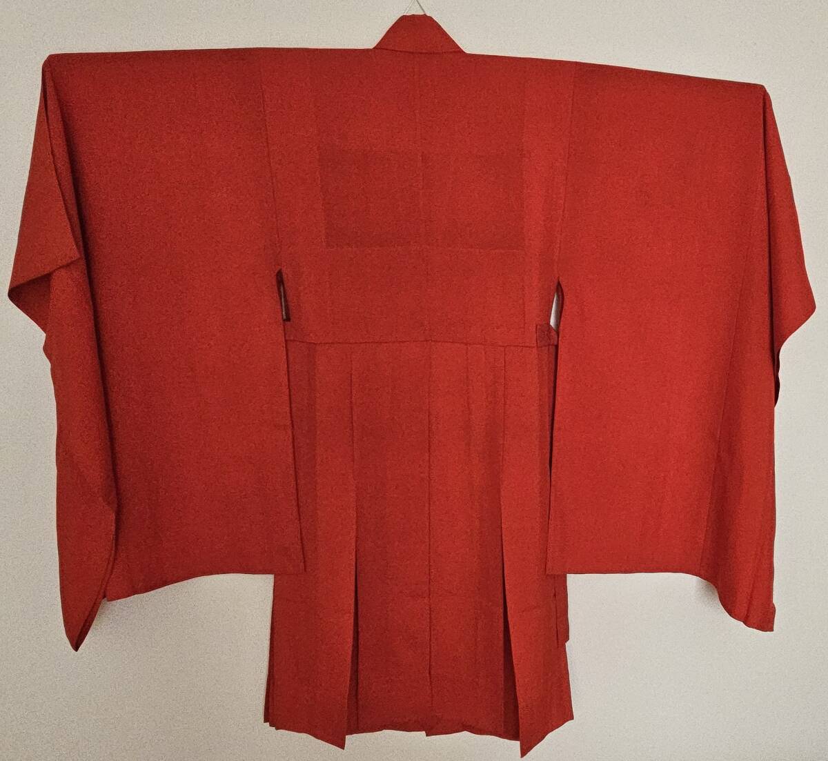 美品】 【大衣】曹洞宗 緋色 直綴 正絹 絽 夏用 合用 冬用 禅 美品】 【大衣】曹洞宗 緋色 直綴 正絹 絽 夏用 合用 冬用 禅