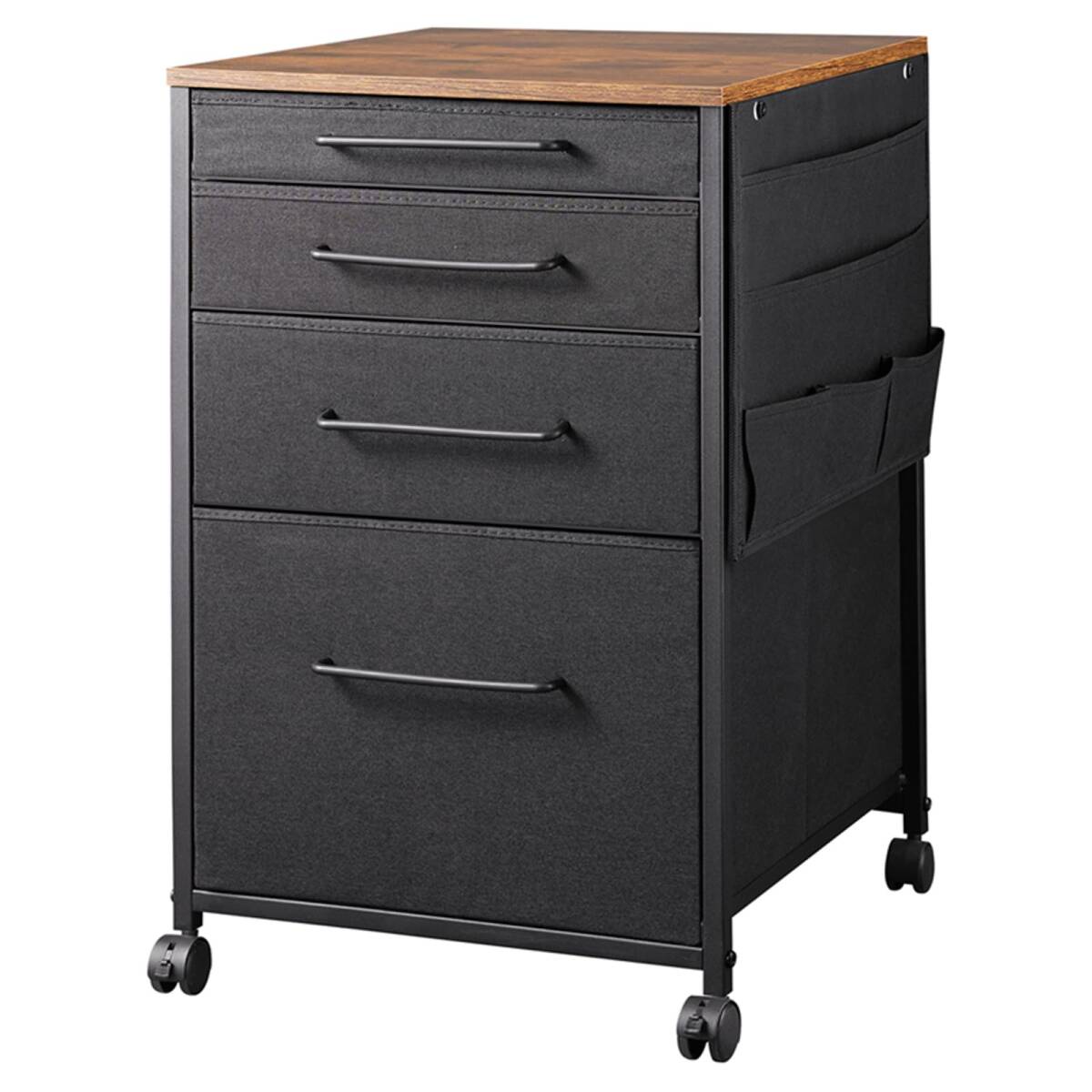 * desk wagon cabinet side chest office 4 step A4