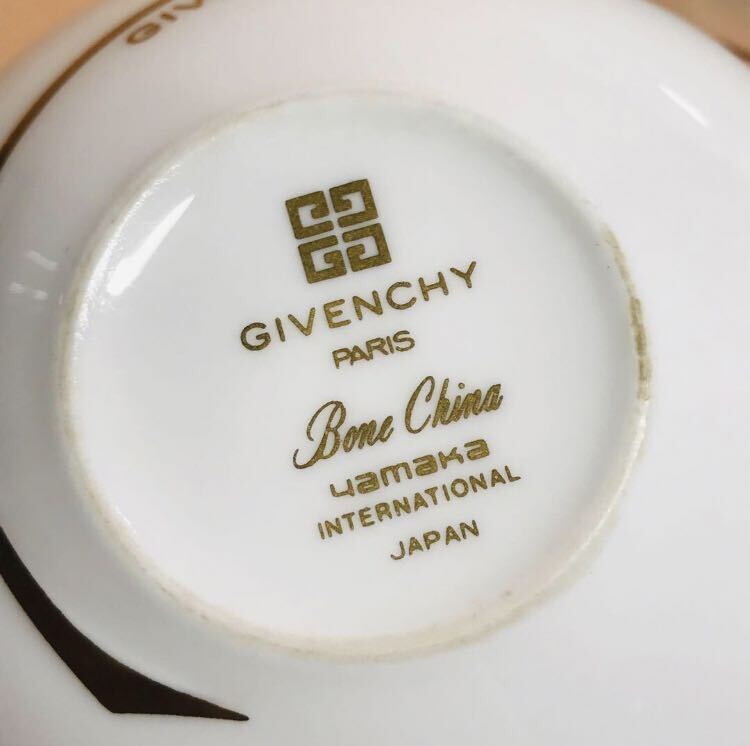 GIVENCHY ジバンシー カップ＆ソーサー ２客セット ティーカップ コーヒーカップ_画像6