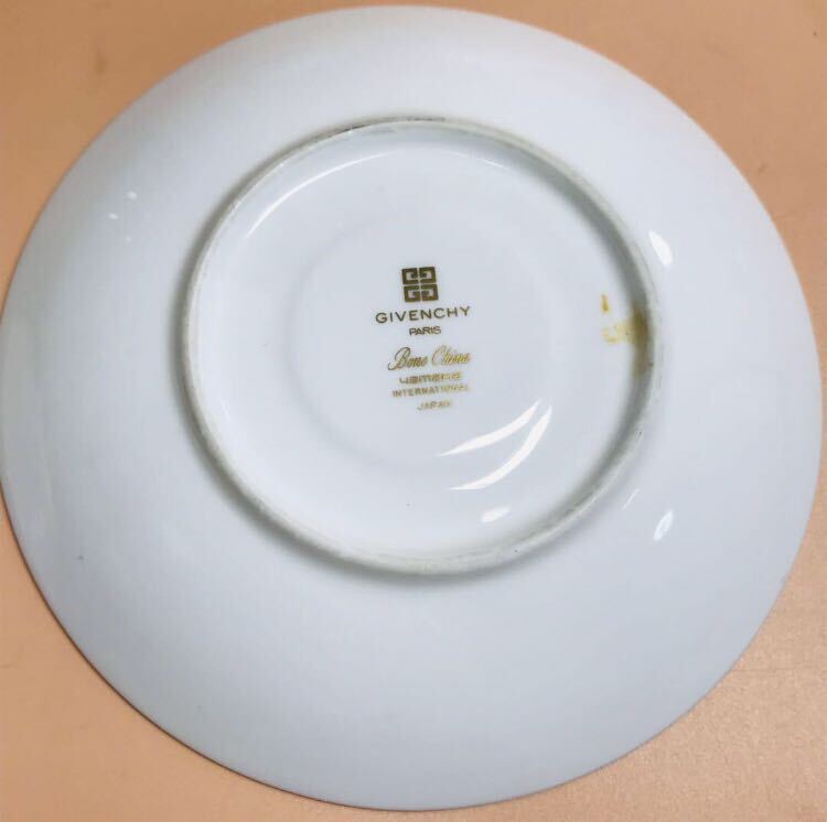 GIVENCHY ジバンシー カップ＆ソーサー ２客セット ティーカップ コーヒーカップ_画像9
