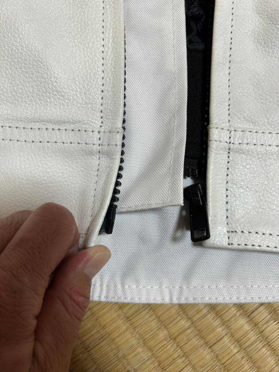 希少サイズXL!パット入りライダースJKT