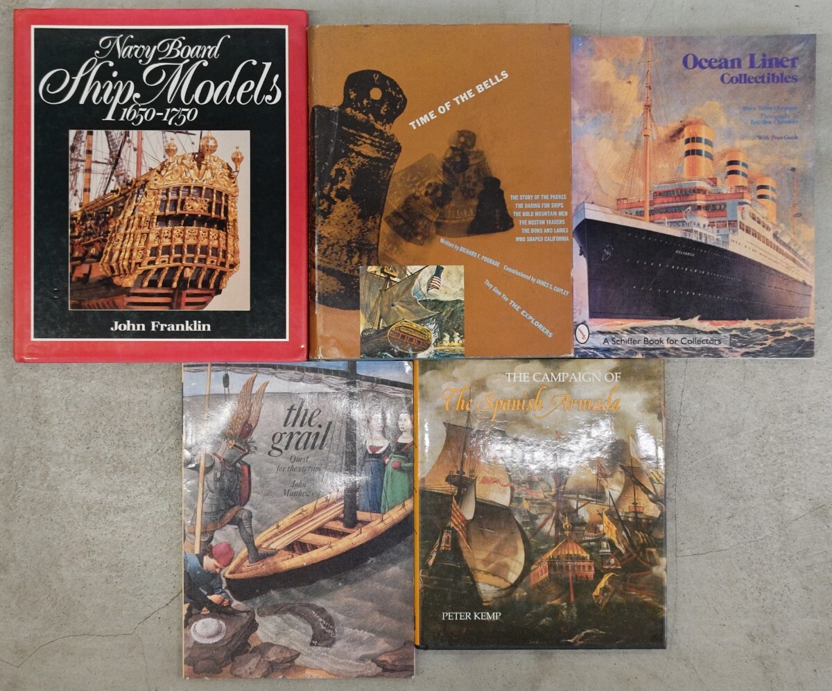 w0922-1.船関連洋書まとめ/大判/艦隊/海軍/戦艦/模型/乗り物/ディスプレイ/Ship